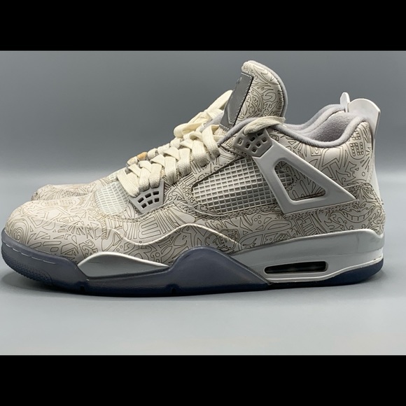 Air Jordan 4 Retro “30th Anniversary Laser” Sz 13 main image 5